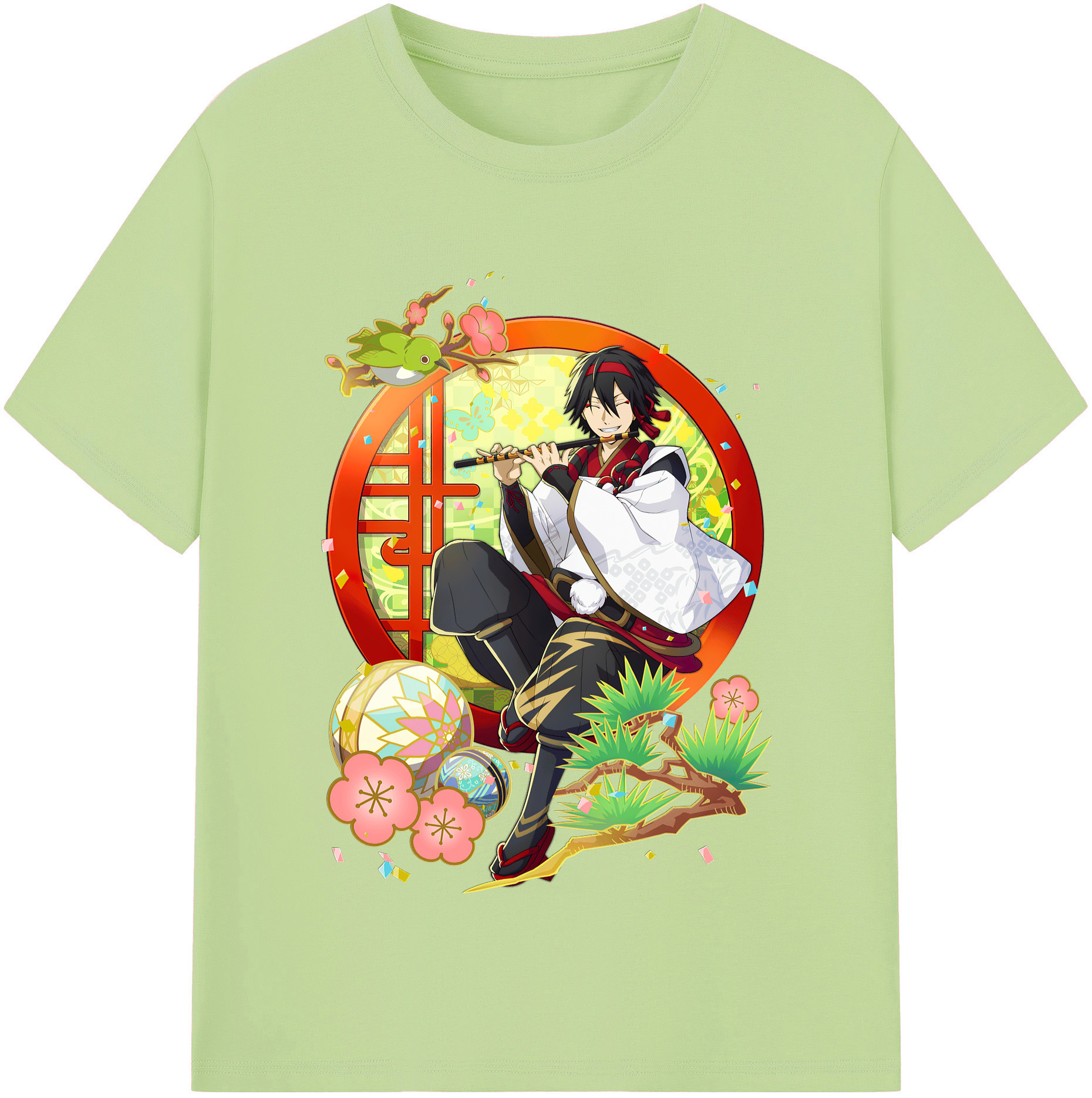 （画像用） 文豪ストレイドッグス Bungo Stray Dogs 綿100％半袖Tシャツ（フロントプリント）